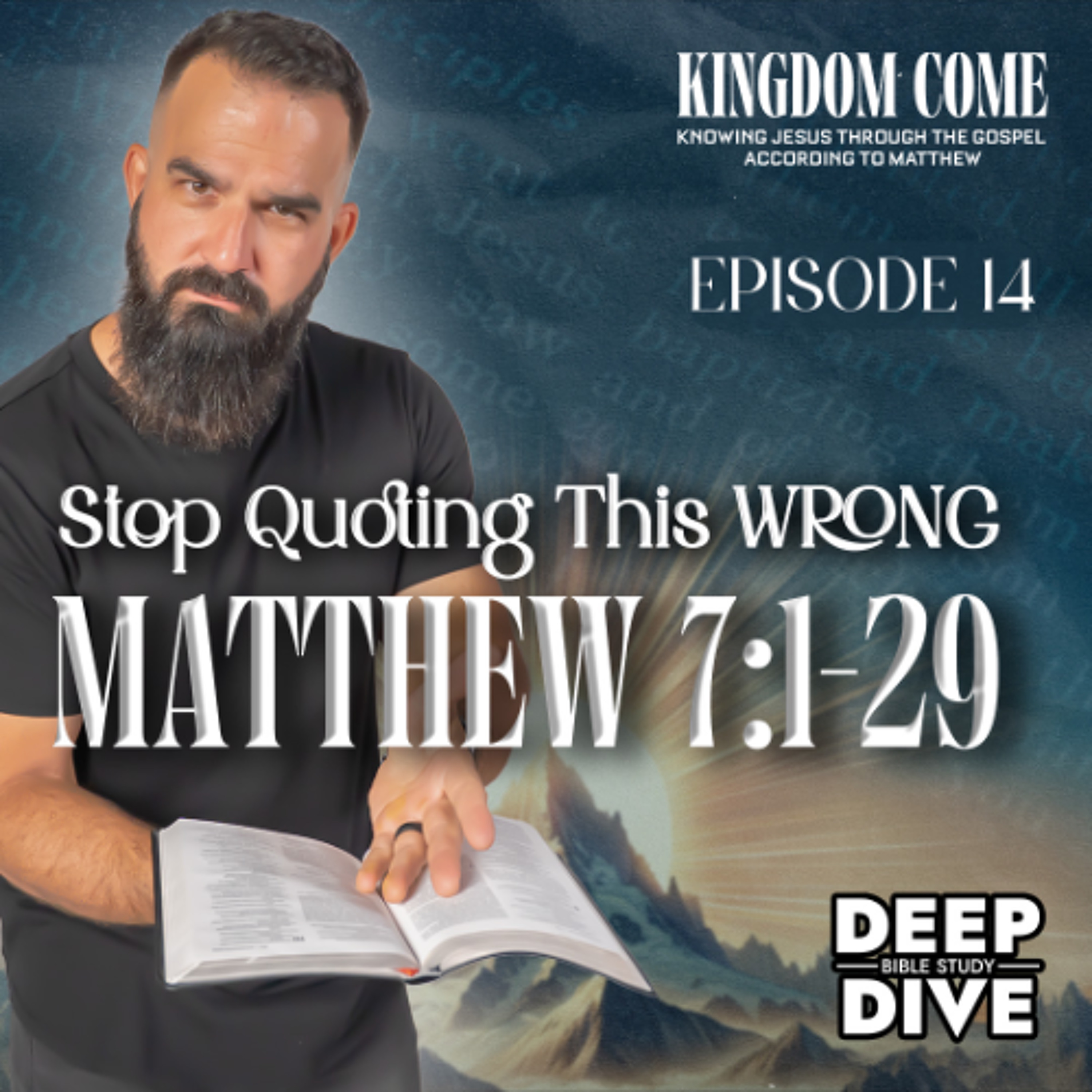 What Jesus Said about Judging - Matthew 7:1-29 episode artwork